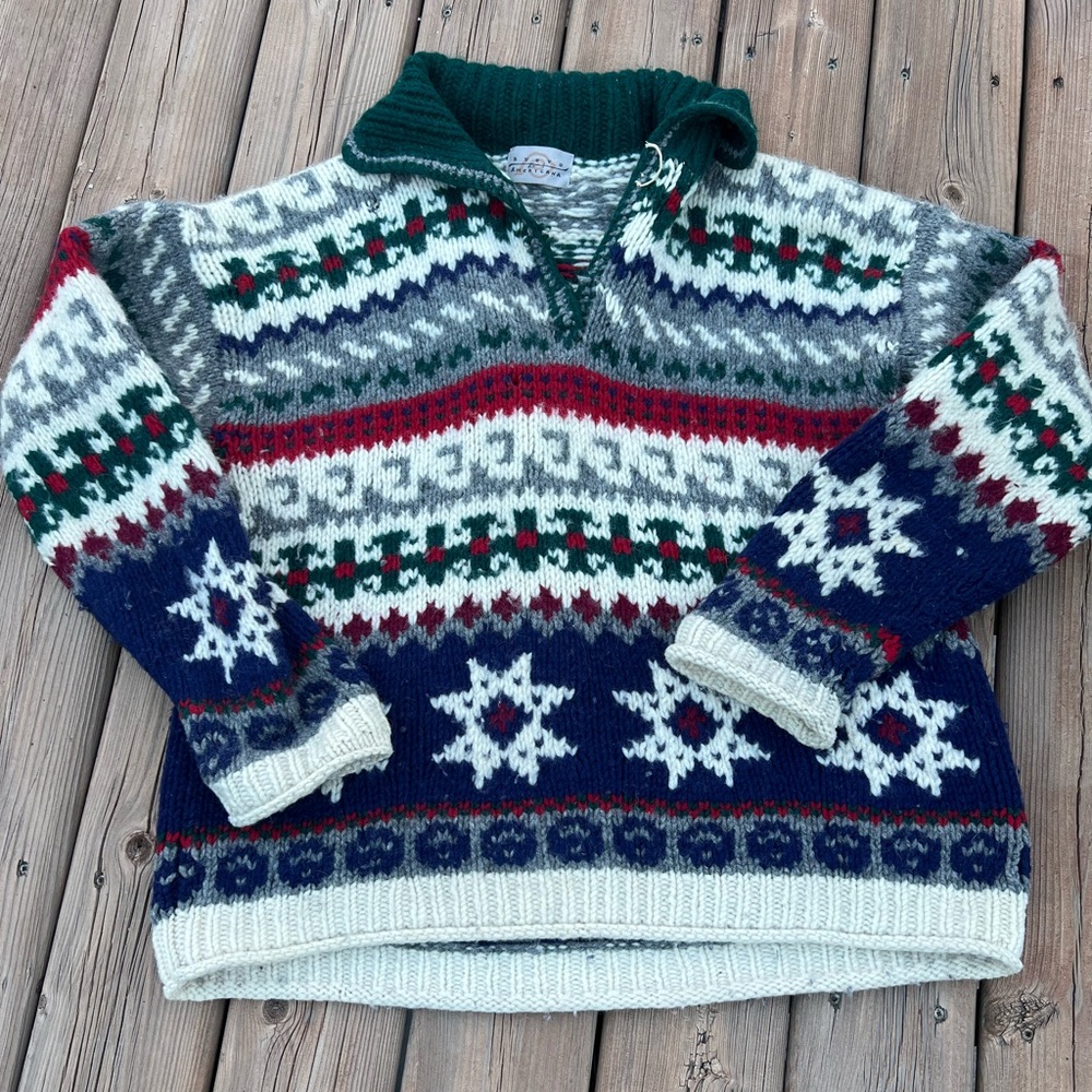 Nuevo Americana wool sweater